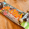 Original FULL Leather Skateboard Deck Art - ALOHA