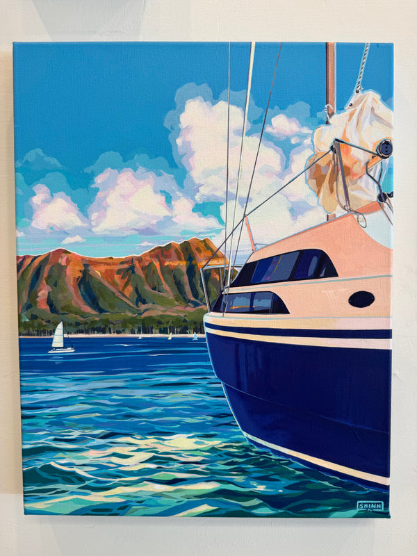 "SUMMER SAIL" Original Painting