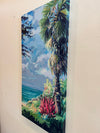 "Surf Check at Diamond Head" Original Painting