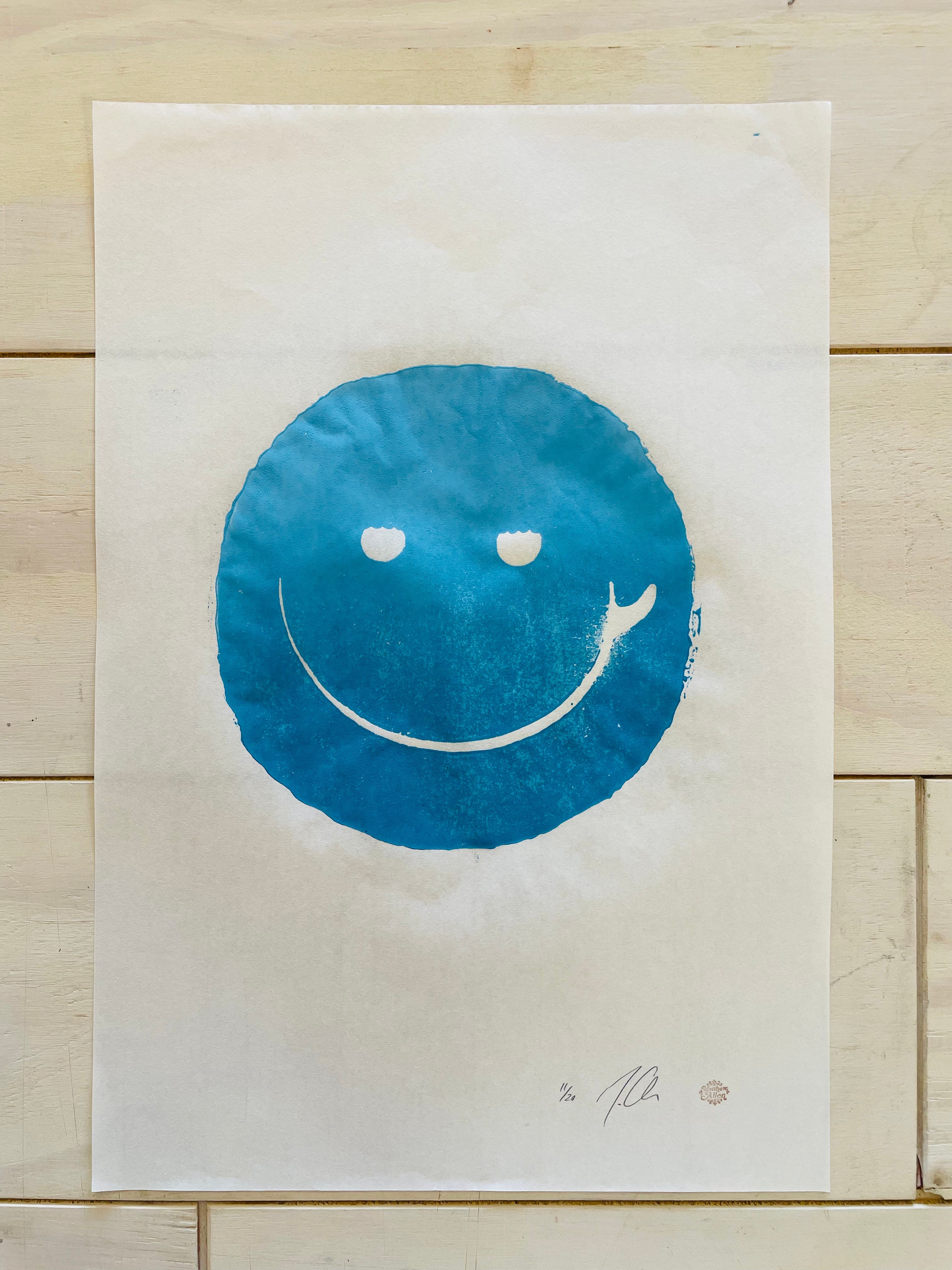 Surf Smile Block Print Version Limited Edition 20