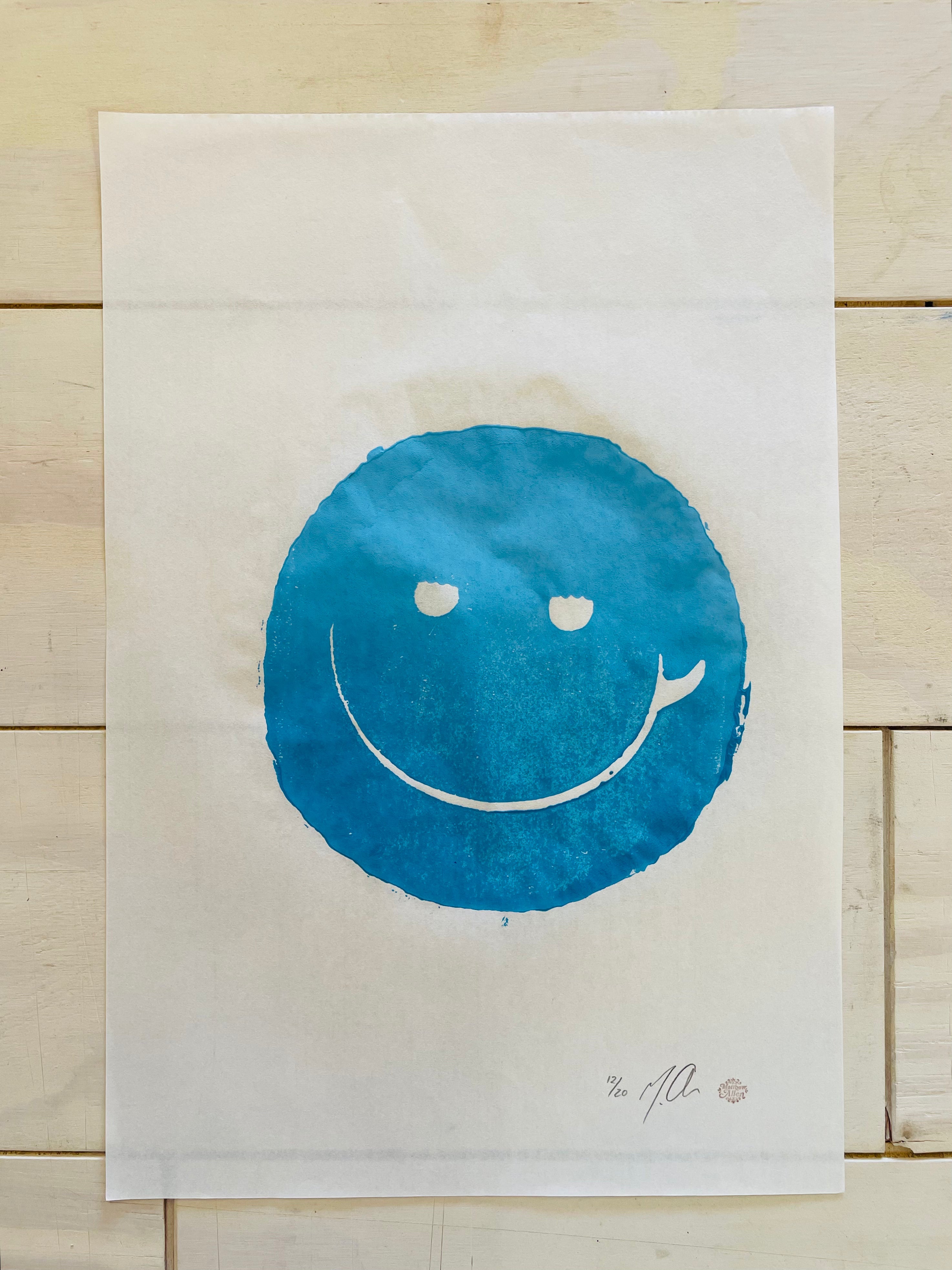 Surf Smile Block Print Version Limited Edition 20