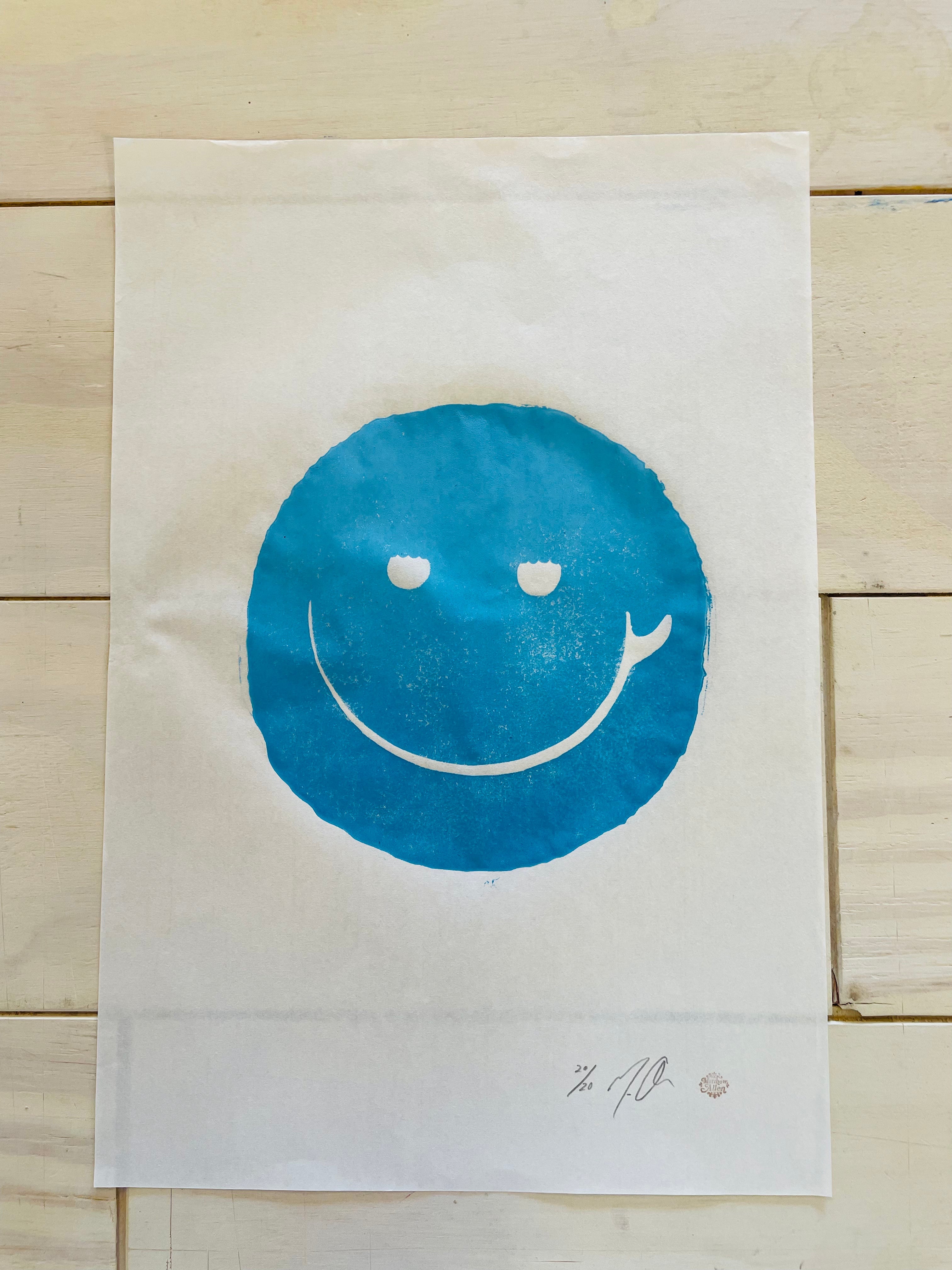 Surf Smile Block Print Version Limited Edition 20