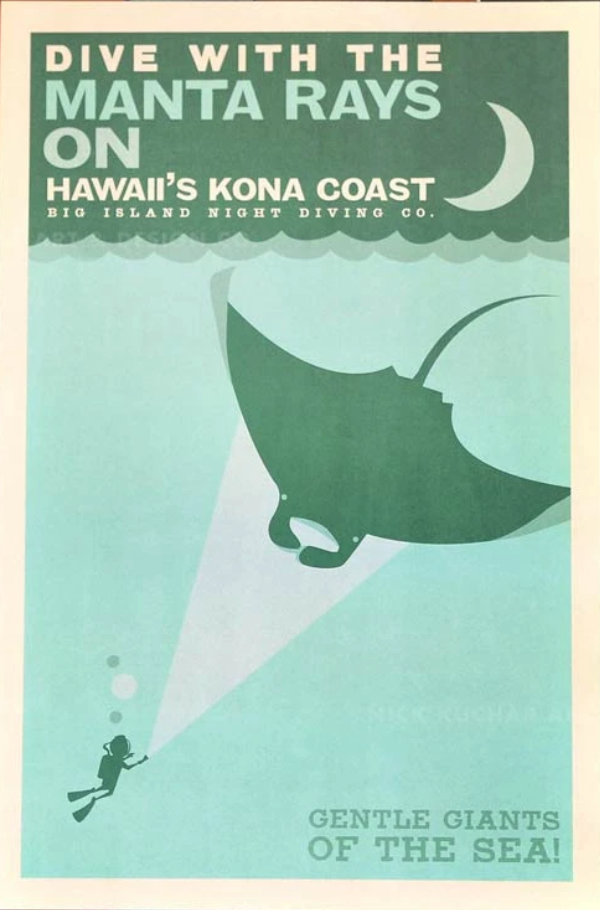 KONA MANTA RAYS