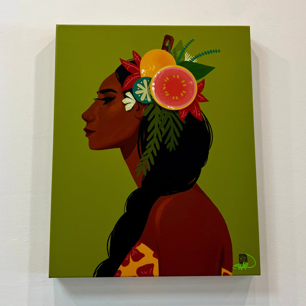 Guava Girl - Giclee Canvas