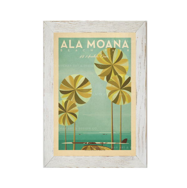 ALA MOANA BEACH PARK -フレーム付き