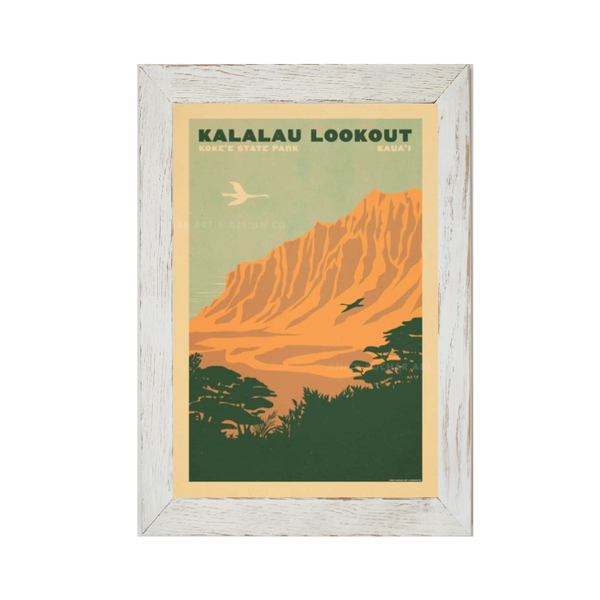 KALALAU LOOKOUT -フレーム付き