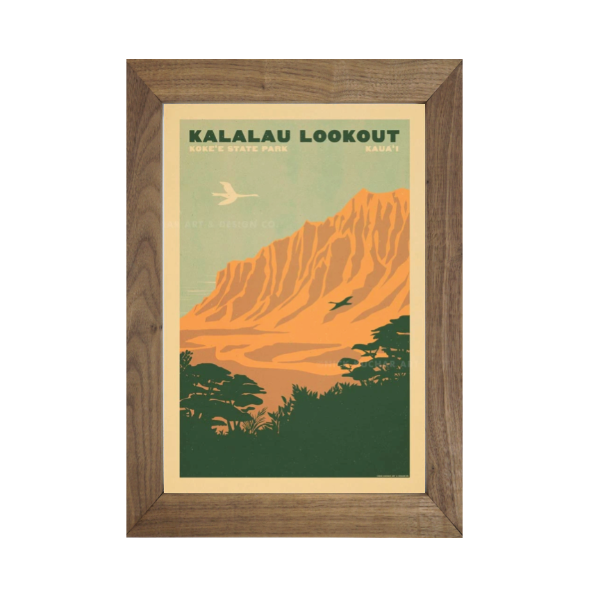 KALALAU LOOKOUT -フレーム付き