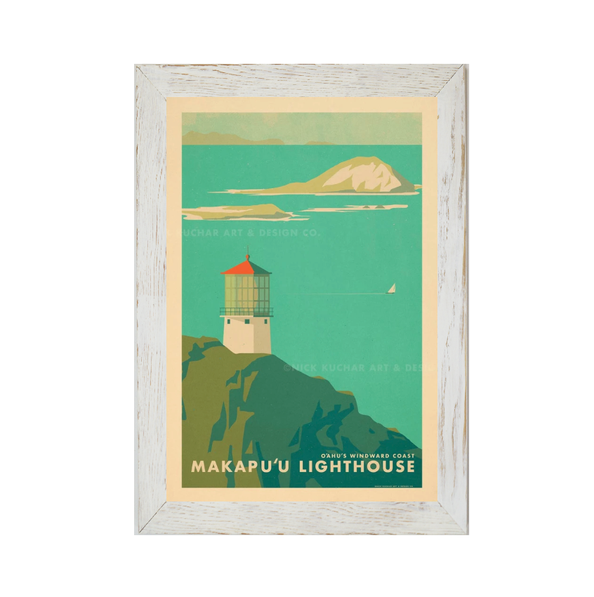 MAKAPU'U LIGHTHOUSE -フレーム付き