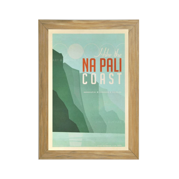 NA PALI COAST -フレーム付き