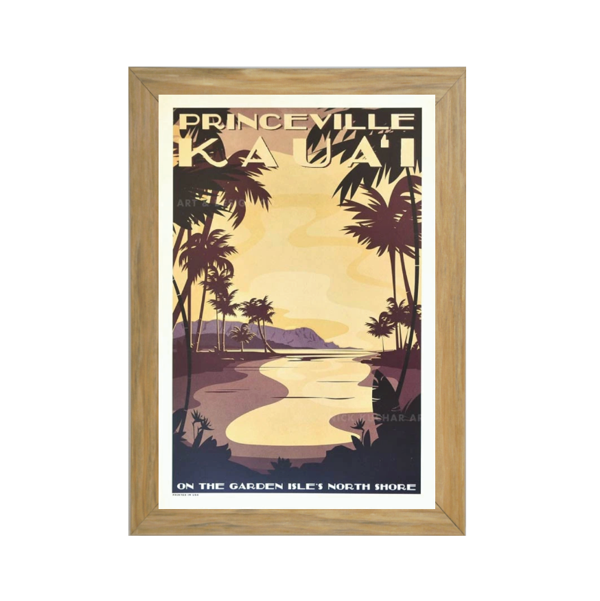 PRINCEVILLE KAUAI -フレーム付き