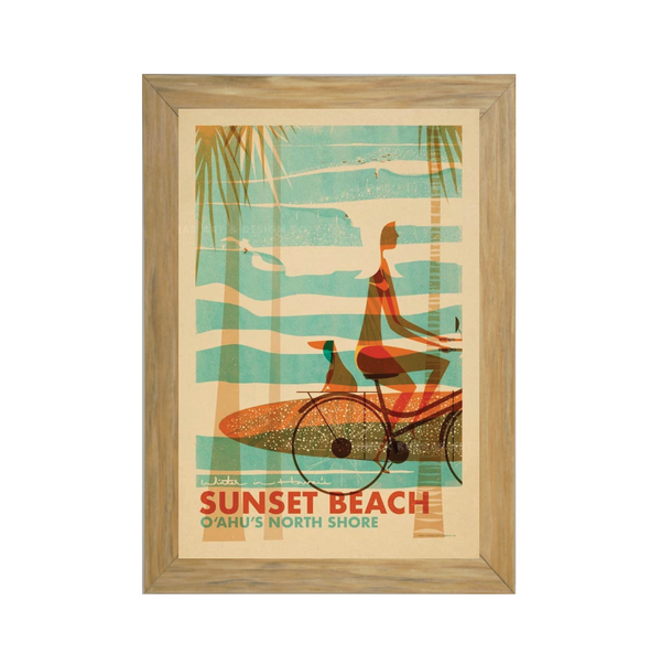 SUNSET BEACH BICYCLE -フレーム付き