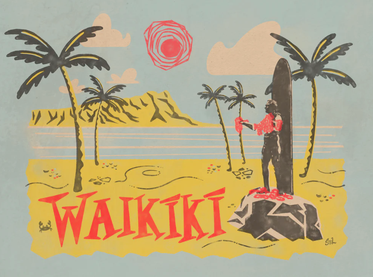 Duke, Lē'ahi & Waikīkī