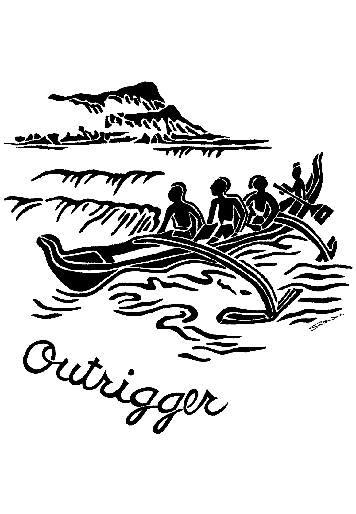 50's OUTRIGGER